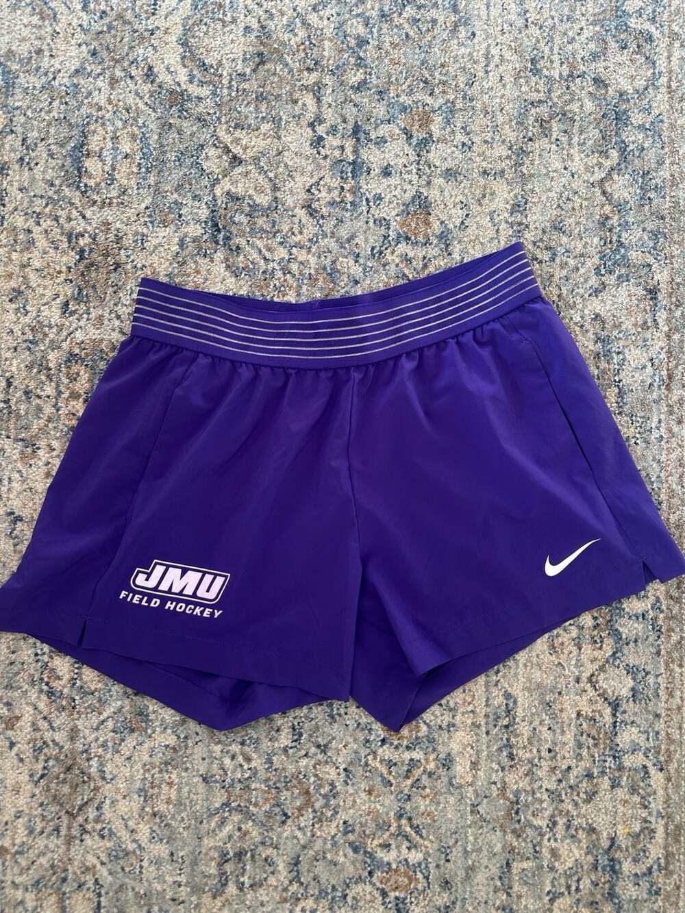 Nike JMU Field Hockey Purple Dri-Fit Athletic Shorts Size S
